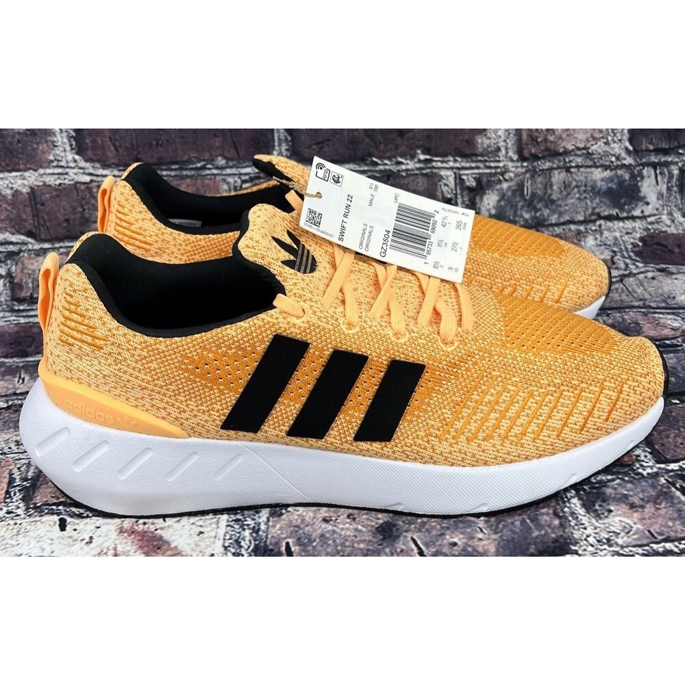 Adidas Originals Swift Run 22 Acid Orange Mens Size 9 GZ3504 Running Shoes New
